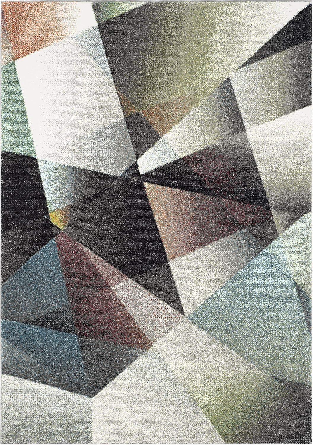 image:imageSAFAVIEH Area Rug 8x10 Porcello Collection Large Grey amp Multi Modern Abstract Design NonShedding amp Easy Cleaning Ideal for Living Room Bedroom Office Dining Space PRL6939BGreyMulti