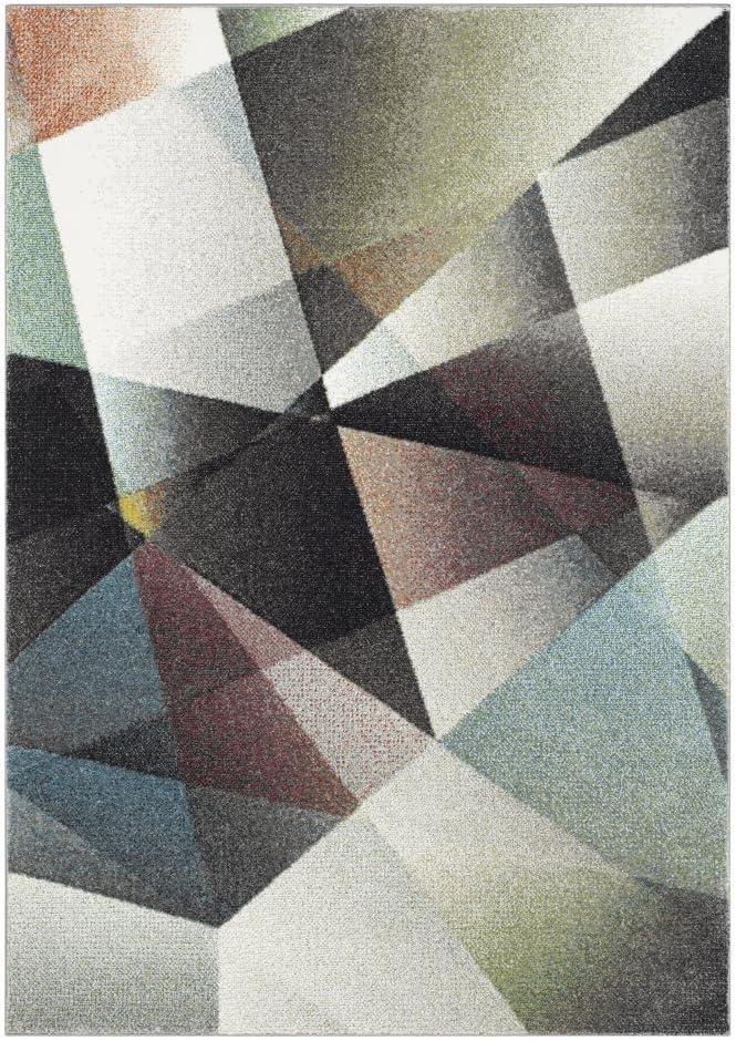 image:imageSAFAVIEH Area Rug 8x10 Porcello Collection Large Grey amp Multi Modern Abstract Design NonShedding amp Easy Cleaning Ideal for Living Room Bedroom Office Dining Space PRL6939BGreyMulti