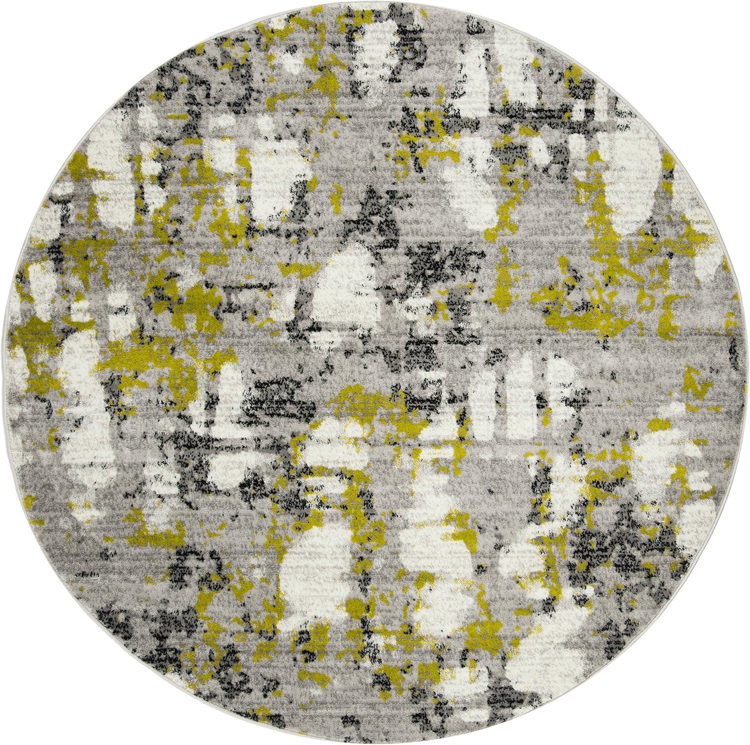 image:imageSAFAVIEH Area Rug 8x10 Skyler Collection Large Grey amp Purple Modern Abstract Design NonShedding amp Easy Cleaning Ideal for Living Room Bedroom Office Dining Space SKY193RGreyGreen