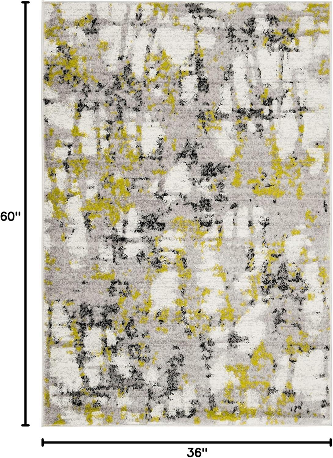 image:imageSAFAVIEH Area Rug 8x10 Skyler Collection Large Grey amp Purple Modern Abstract Design NonShedding amp Easy Cleaning Ideal for Living Room Bedroom Office Dining Space SKY193RGreyGreen