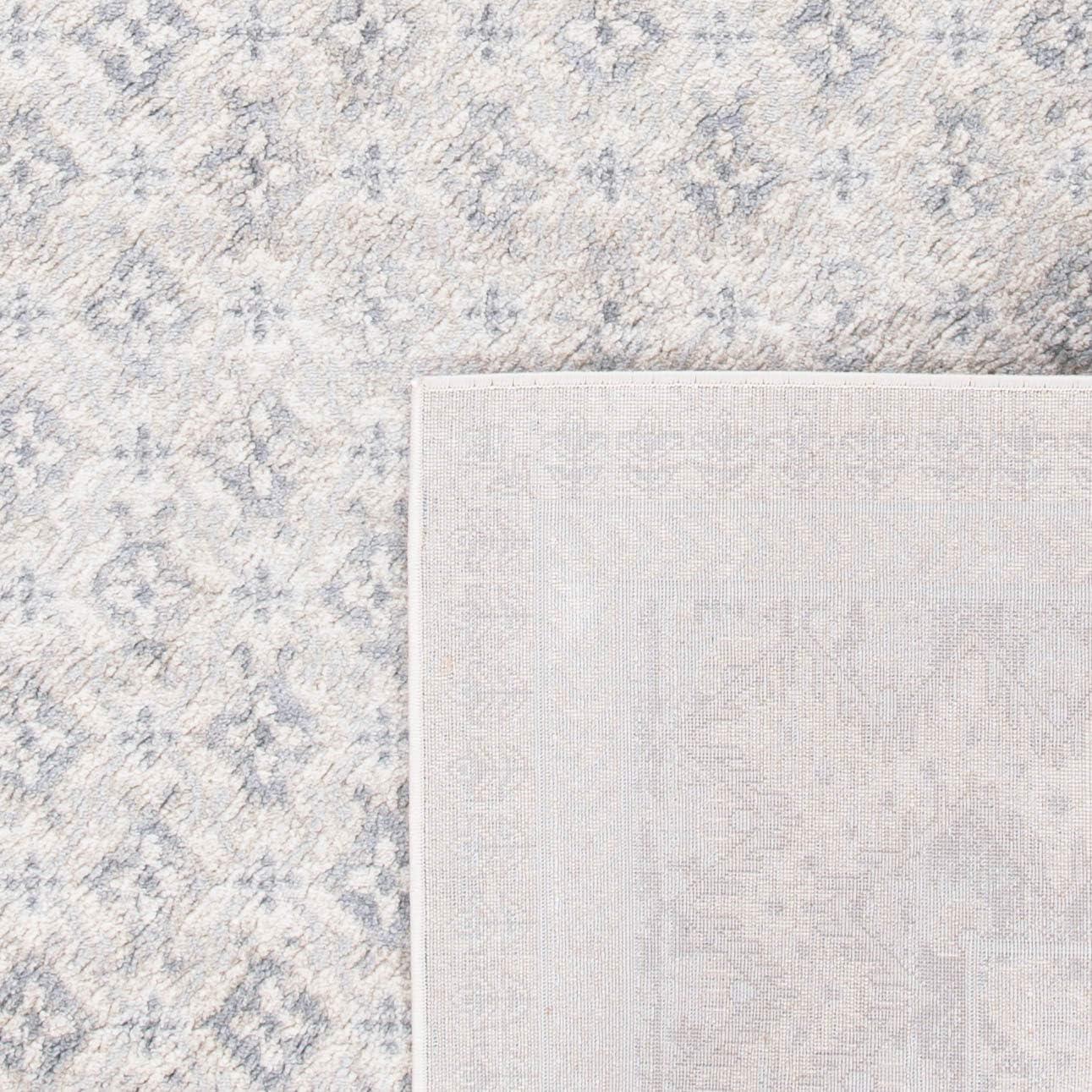 image:imageSAFAVIEH Brentwood Collection 8 x 10 Blue Yellow BNT899M Traditional Oriental Distressed NonShedding Living Room Bedroom Dining Home Office Area RugIvoryGrey