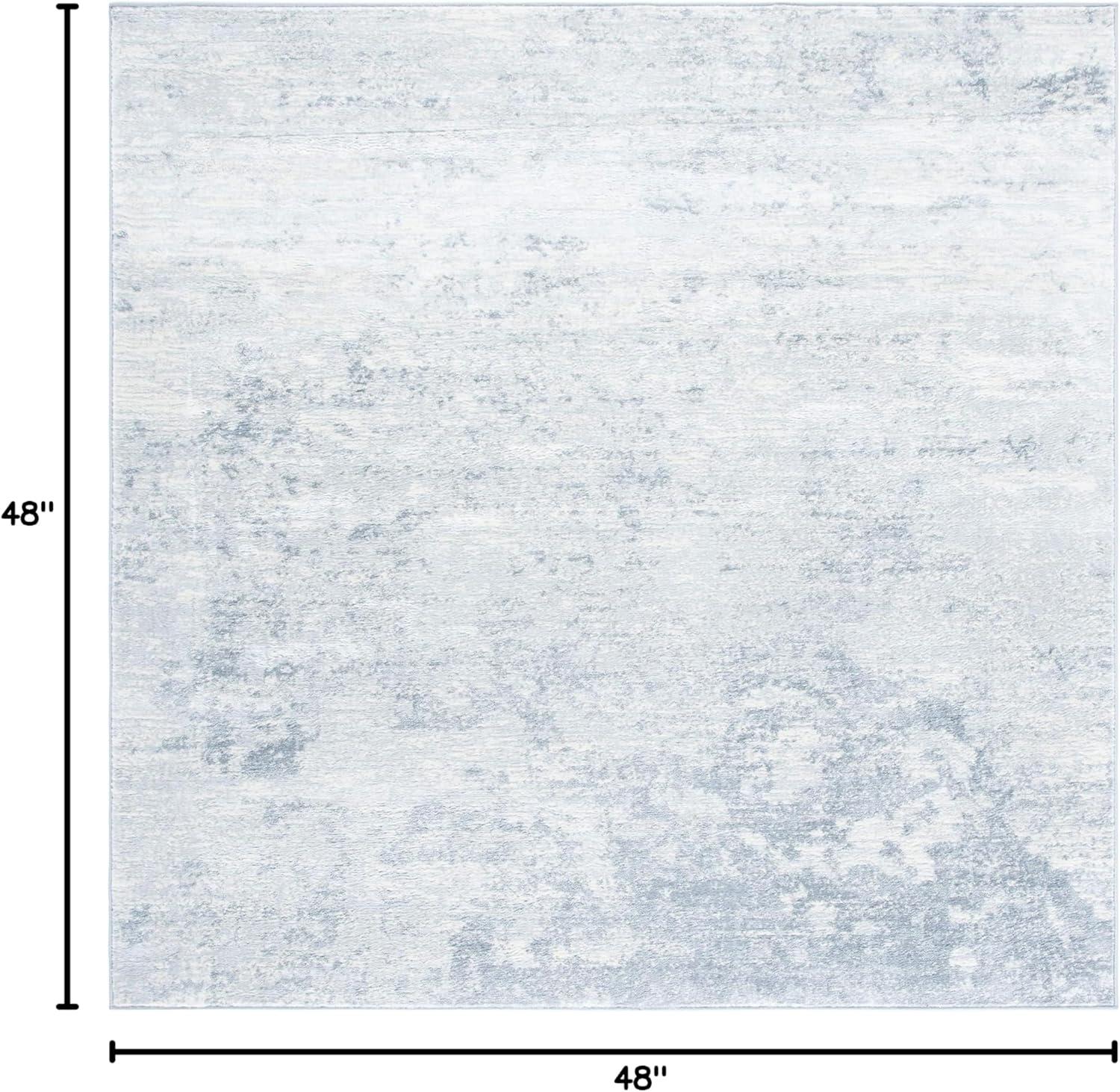 image:imageSAFAVIEH Brentwood Collection Area Rug 9 x 12 Grey amp Ivory Modern Abstract Design NonShedding amp Easy Care Ideal for High Traffic Areas in Living Room Bedroom BNT822HIvoryGrey