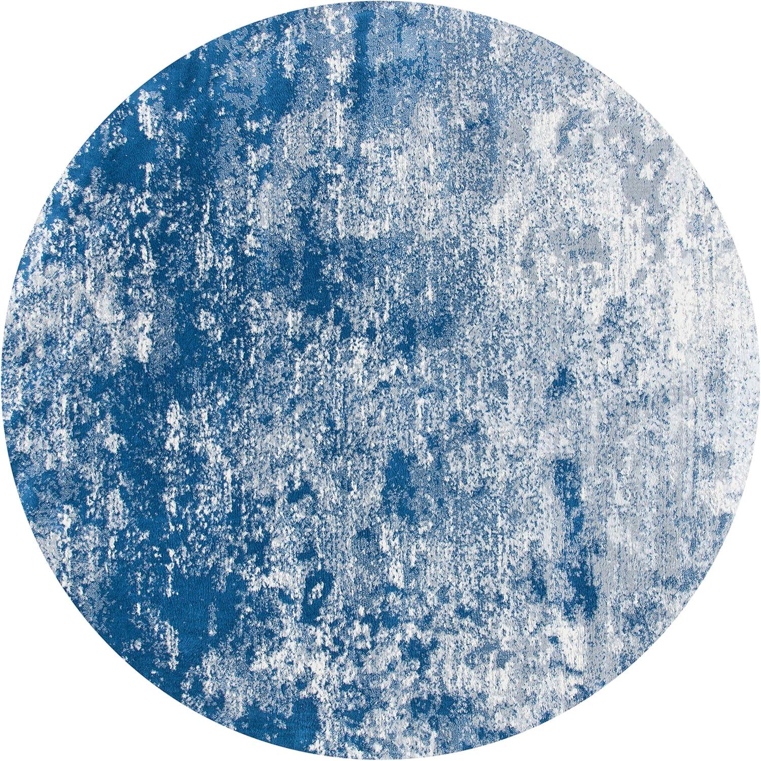 image:imageSAFAVIEH Brentwood Collection Area Rug 9 x 12 Grey amp Ivory Modern Abstract Design NonShedding amp Easy Care Ideal for High Traffic Areas in Living Room Bedroom BNT822HGreyNavy