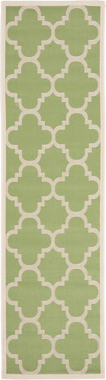 image:imageSAFAVIEH Courtyard Collection 8 x 11 BlueBeige CY6243 Moroccan Trellis Indoor Outdoor Waterproof EasyCleaning Patio Backyard Mudroom AreaRugGreenBeige