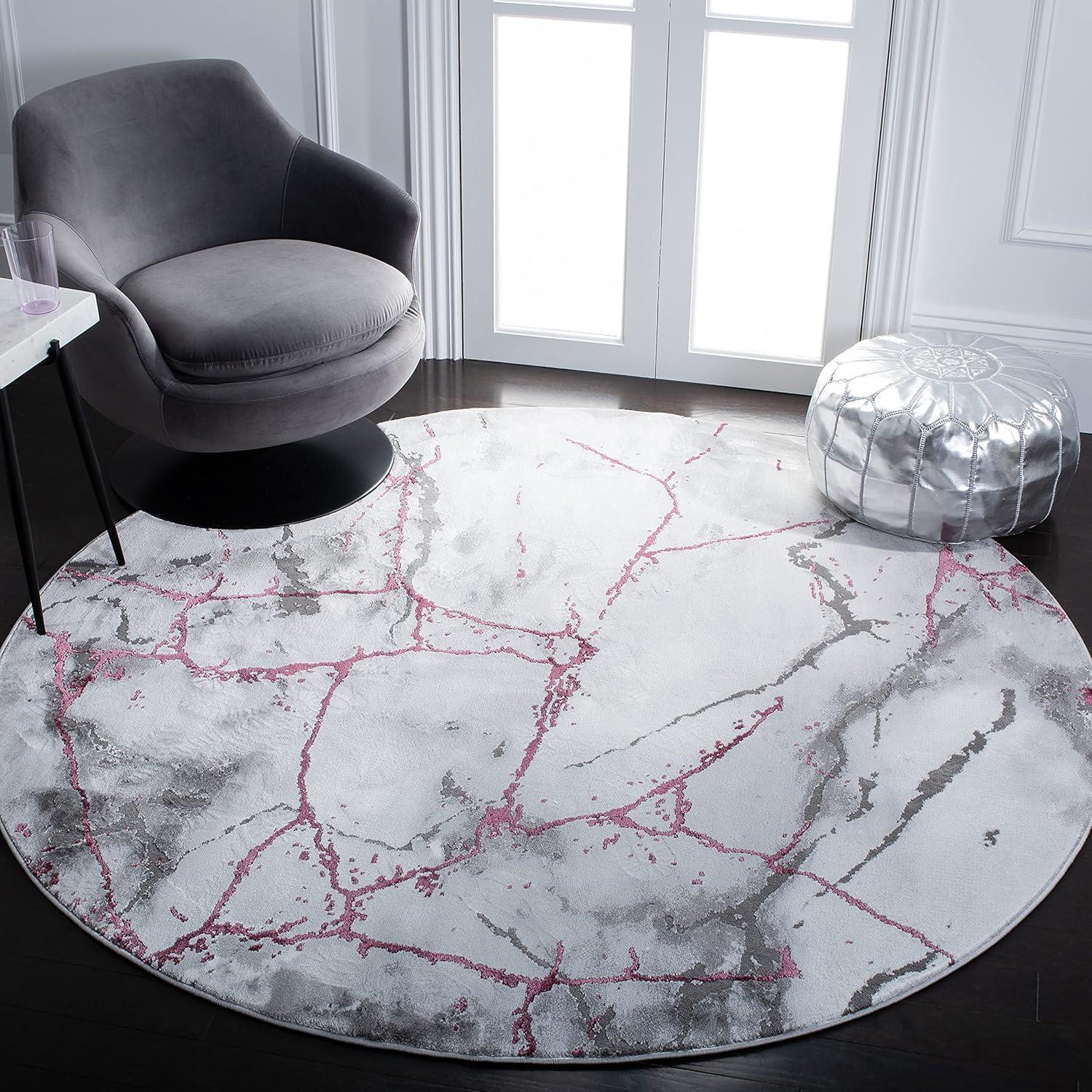 image:imageSAFAVIEH Craft Collection Area Rug 8 x 10 Grey amp Gold Modern Abstract Design NonShedding amp Easy Care Ideal for High Traffic Areas in Living Room Bedroom CFT877FGreyWine