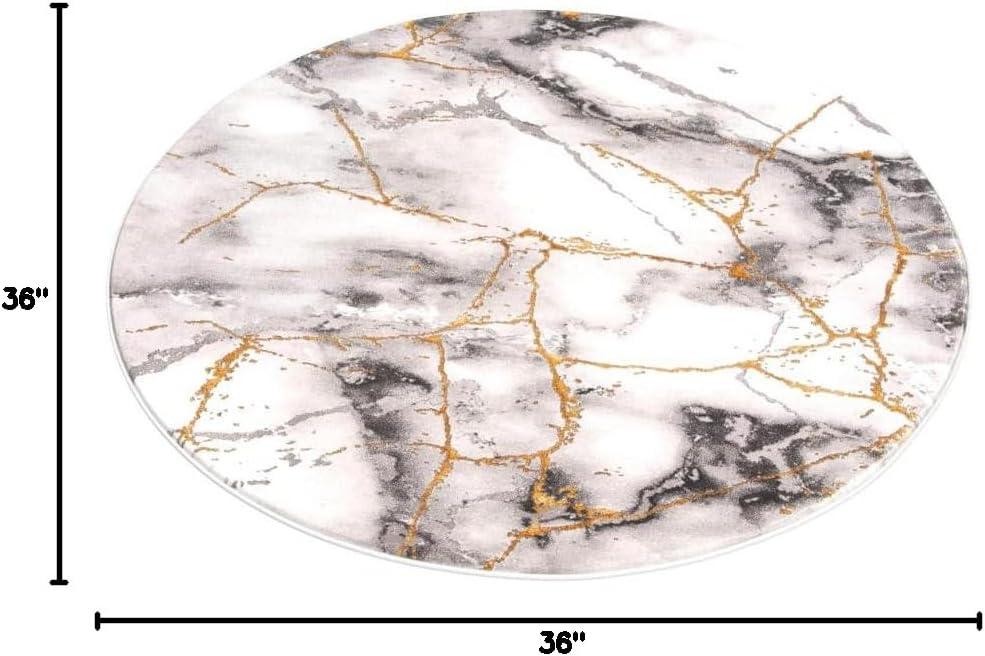 image:imageSAFAVIEH Craft Collection Area Rug 8 x 10 Grey amp Gold Modern Abstract Design NonShedding amp Easy Care Ideal for High Traffic Areas in Living Room Bedroom CFT877FGreyGold