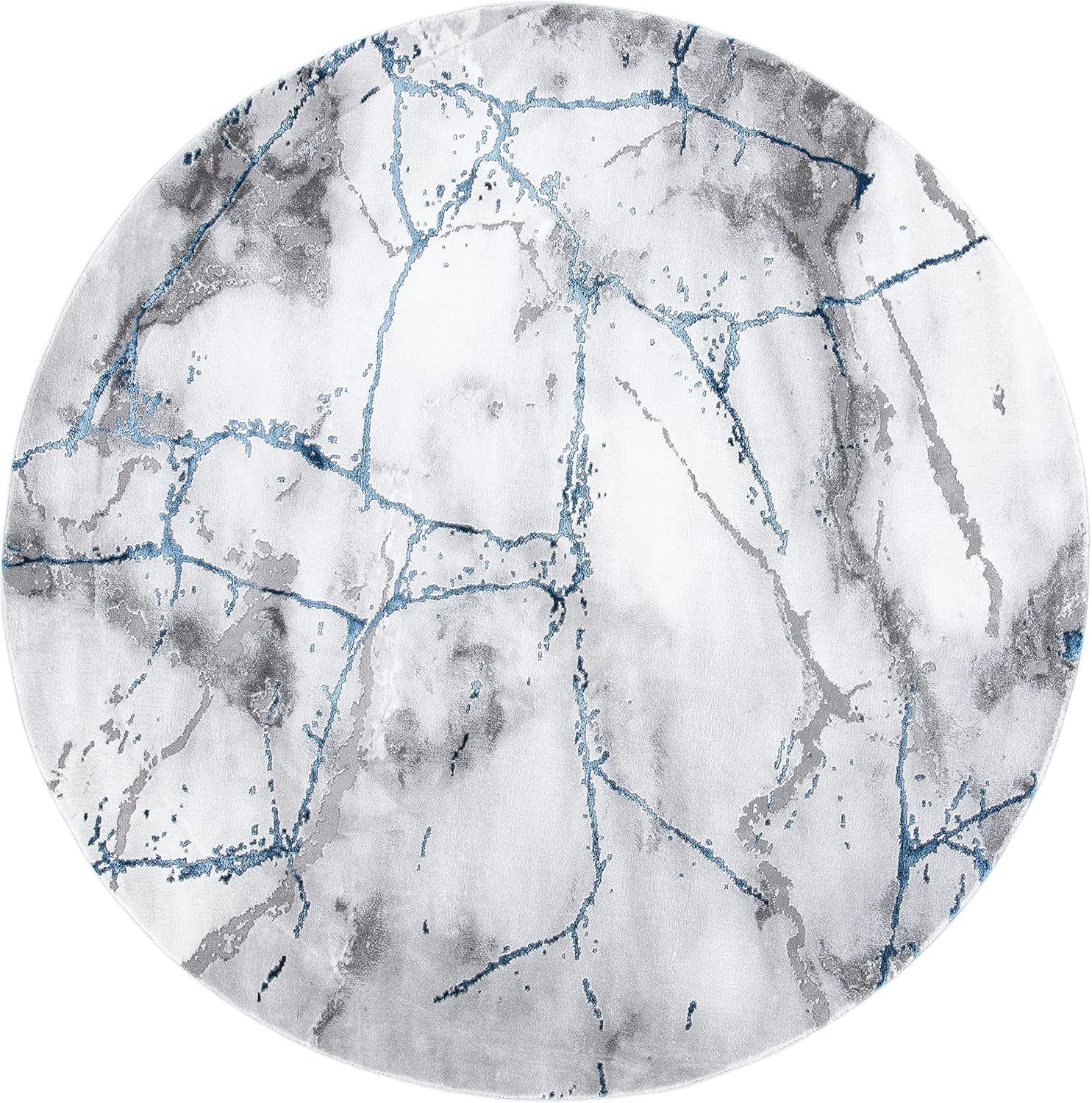 image:imageSAFAVIEH Craft Collection Area Rug 8 x 10 Grey amp Gold Modern Abstract Design NonShedding amp Easy Care Ideal for High Traffic Areas in Living Room Bedroom CFT877FIvory GreyBlue