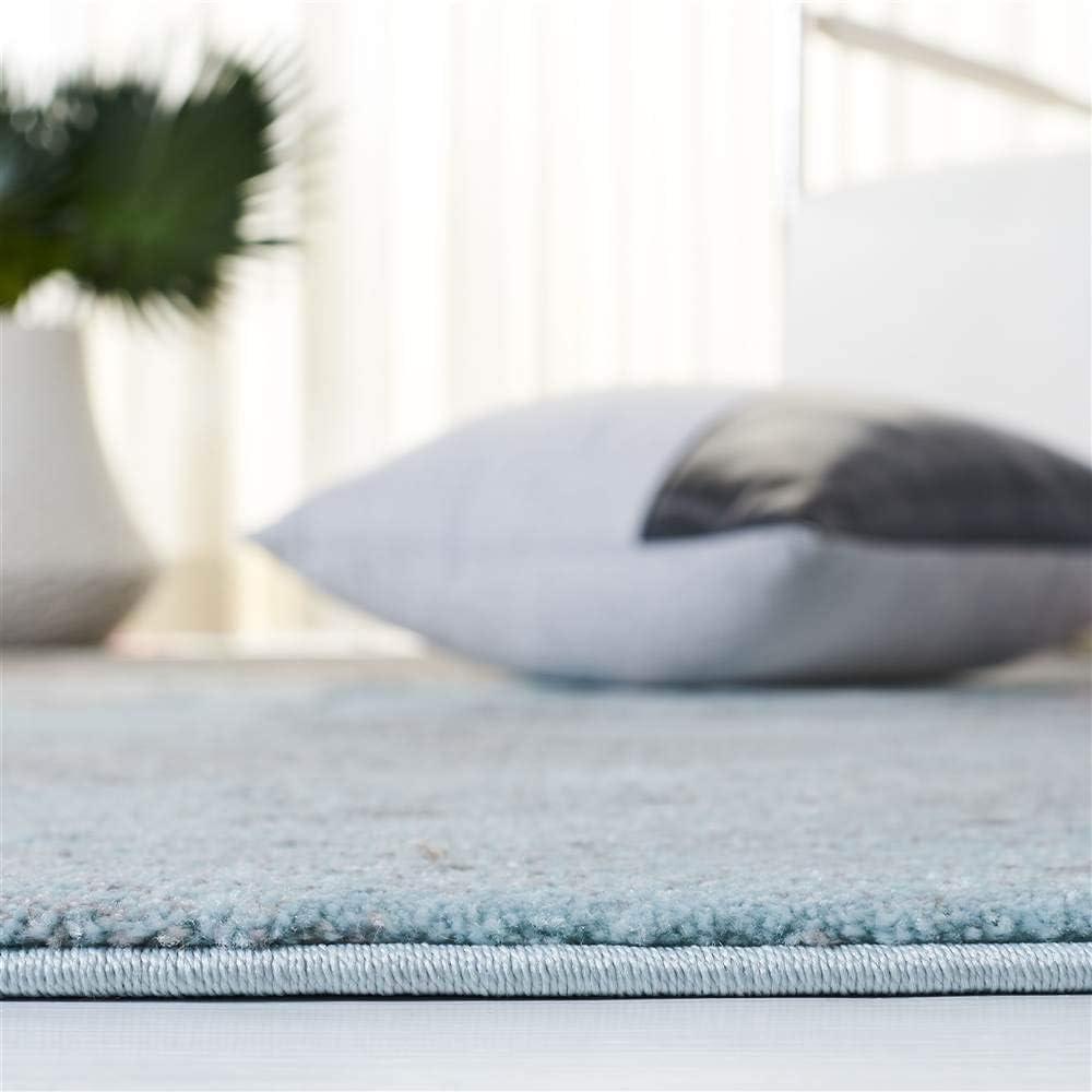 image:imageSAFAVIEH Glacier Collection Area Rug 53 x 76 Blue amp Multi Modern Abstract Design NonShedding amp Easy Care Ideal for High Traffic Areas in Living Room Bedroom GLA125BBluePink