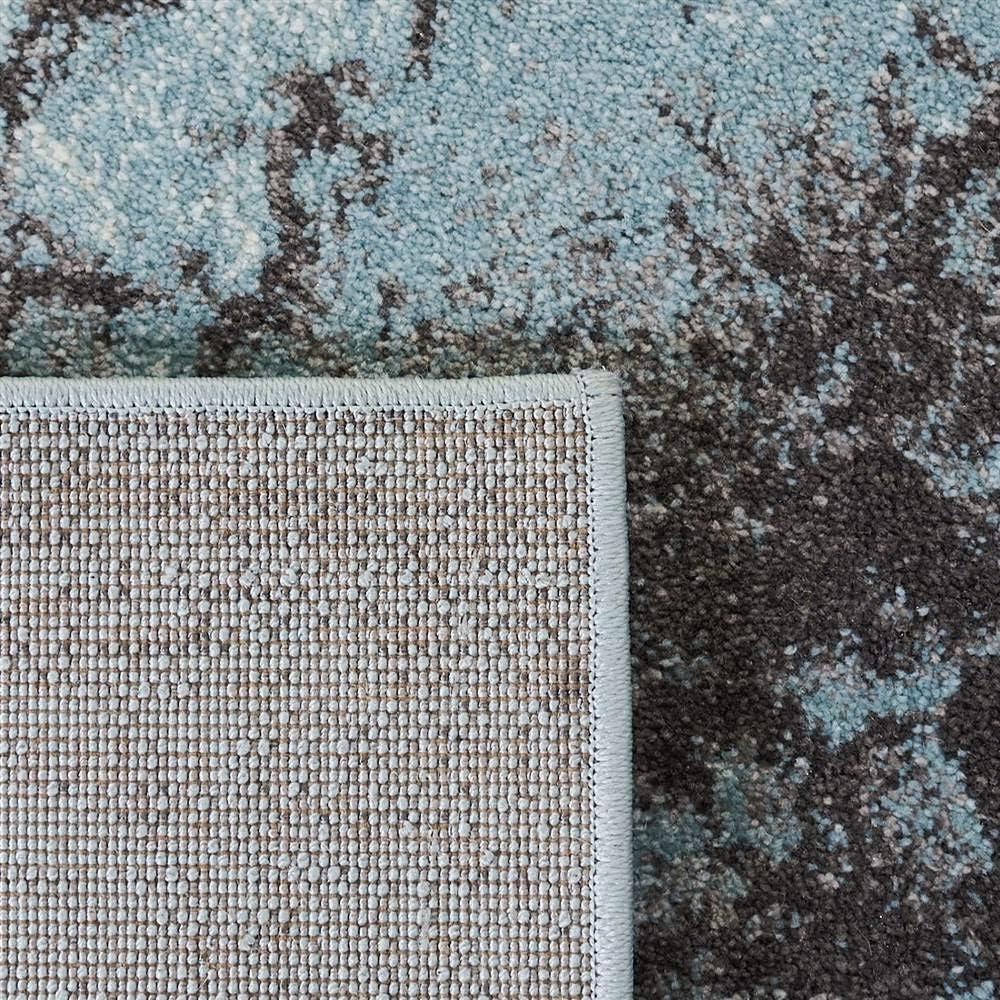 image:imageSAFAVIEH Glacier Collection Area Rug 53 x 76 Blue amp Multi Modern Abstract Design NonShedding amp Easy Care Ideal for High Traffic Areas in Living Room Bedroom GLA125BBluePink