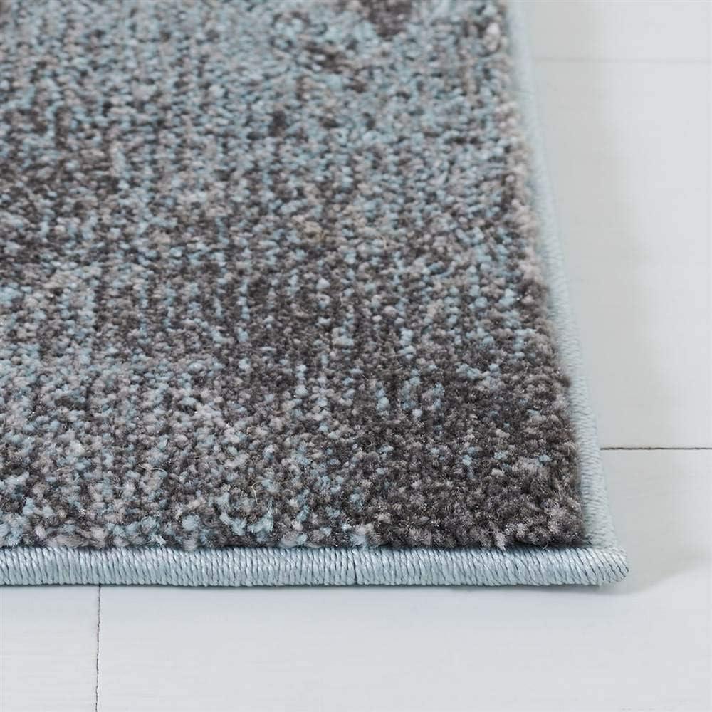 image:imageSAFAVIEH Glacier Collection Area Rug 53 x 76 Blue amp Multi Modern Abstract Design NonShedding amp Easy Care Ideal for High Traffic Areas in Living Room Bedroom GLA125BBluePink