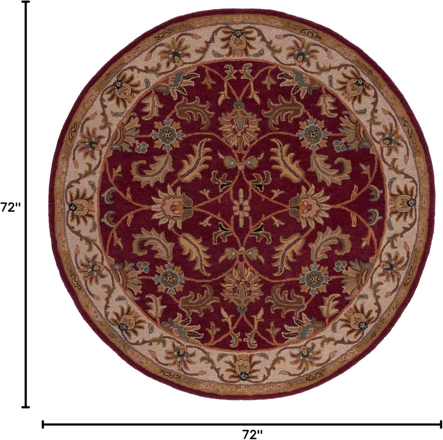 image:imageSAFAVIEH Heritage Collection Area Rug 5 x 8 Dark Green amp Gold Handmade Traditional Oriental Wool Ideal for High Traffic Areas in Living Room Bedroom HG628ARedIvory