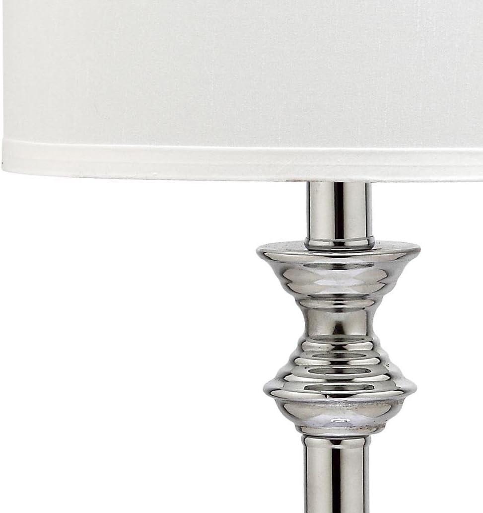 image:imageSAFAVIEH Lighting Collection Erica Modern Crystal Candlestick 31inch Bedroom Living Room Home Office Desk Nightstand Table Lamp Set of 2 LED Bulbs IncludedCrystal without USB