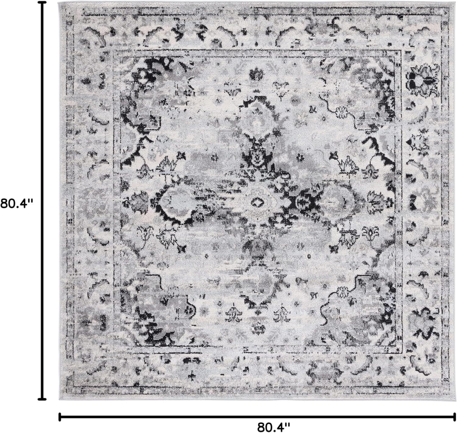 image:imageSAFAVIEH Madison Collection Area Rug 53 x 76 Teal amp Fuchsia Boho Chic Medallion Design NonShedding amp Easy Care Ideal for High Traffic Areas in Living Room Bedroom MAD154LGreyBlack