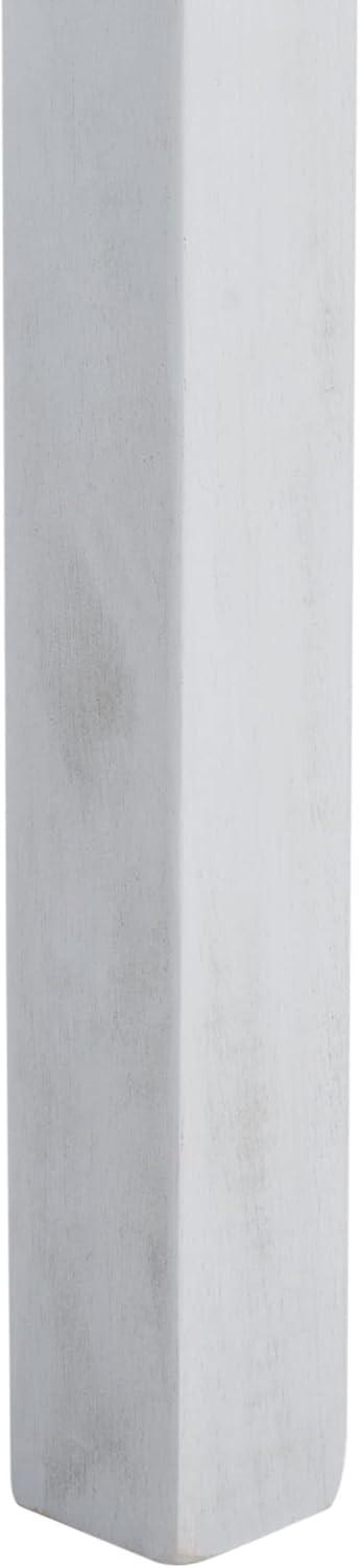 image:imageSAFAVIEH Outdoor Collection Kinnell Natural Acacia WoodGrey Cushion ArmchairGreyBeige