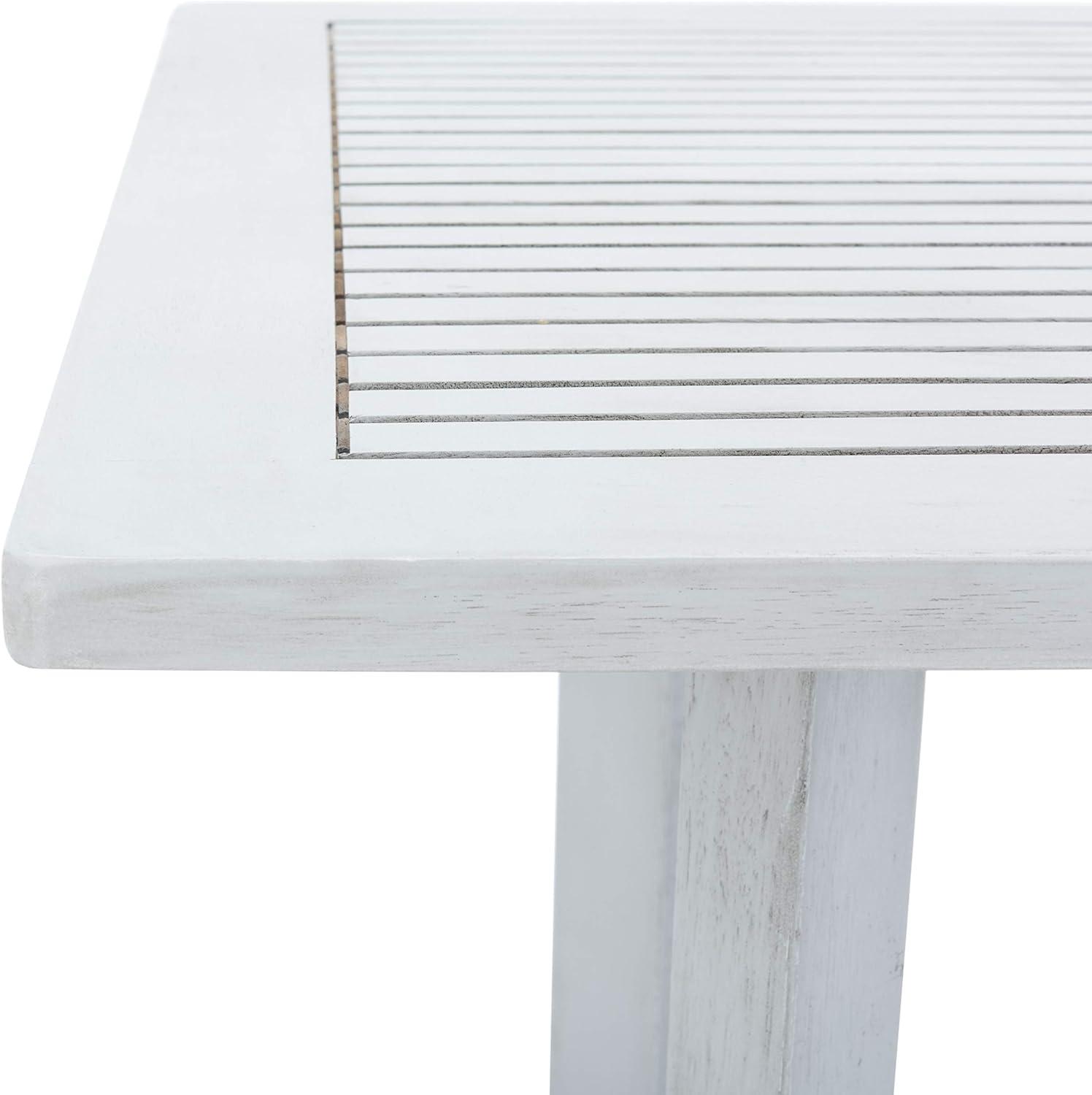 image:imageSAFAVIEH Outdoor Collection Pate White Navy Cushions Stripe Pillows 3Piece Bar Table Bistro SetGrey Beige Thin Stripe P