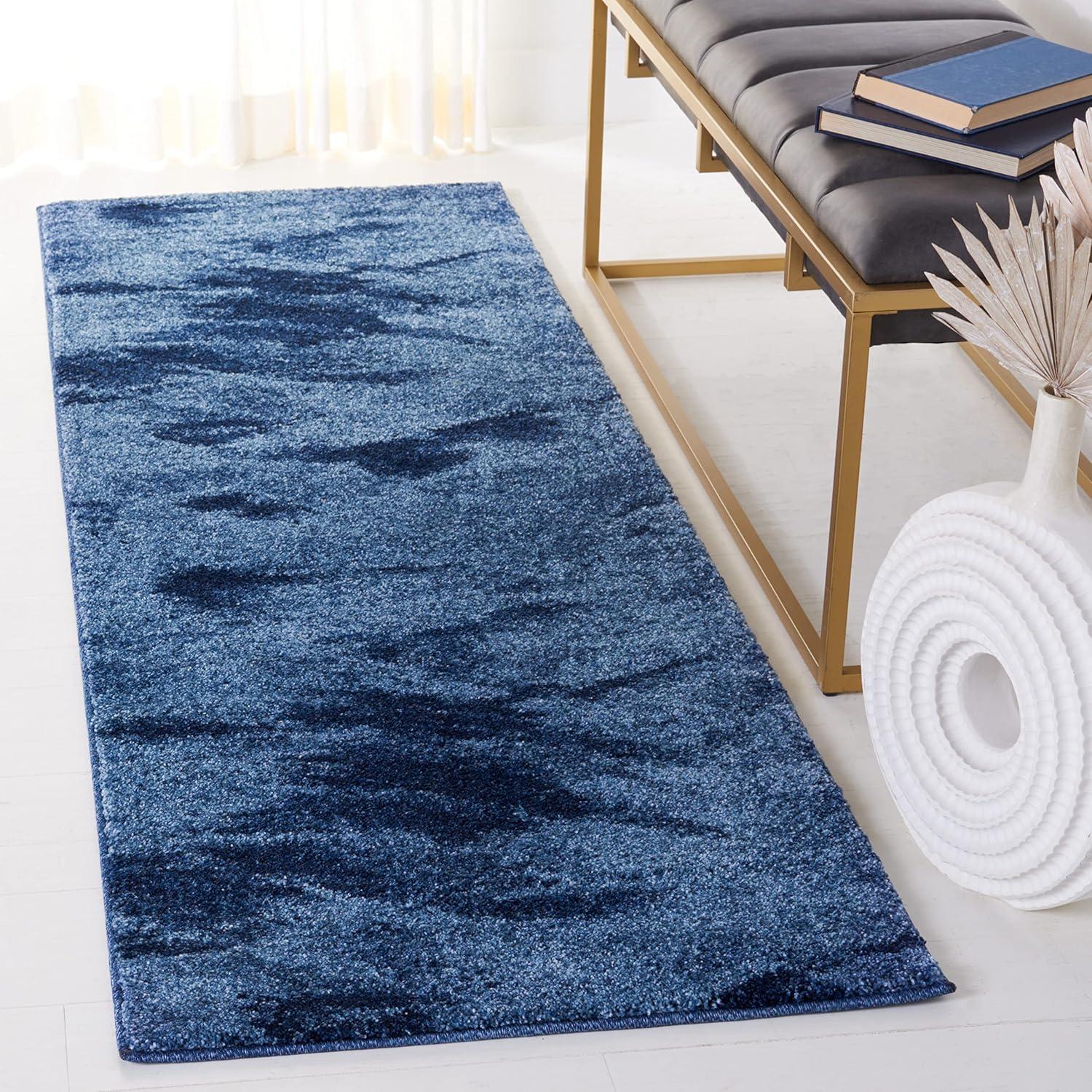 image:imageSAFAVIEH Retro Collection Area Rug 9 x 12 Grey amp Ivory Modern Abstract Design NonShedding amp Easy Care Ideal for High Traffic Areas in Living Room Bedroom RET28918012Light BlueBlue