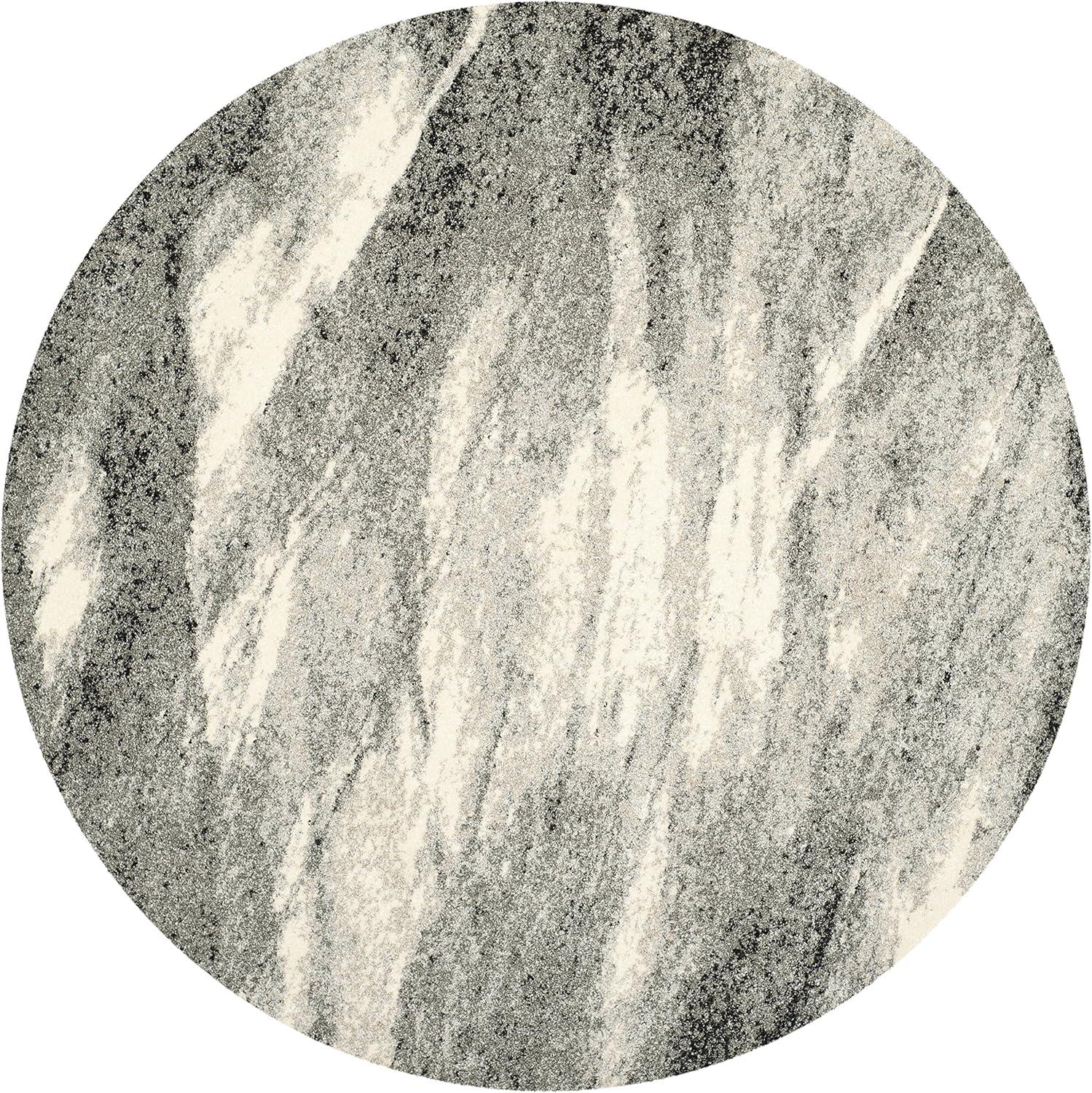 image:imageSAFAVIEH Retro Collection Area Rug 9 x 12 Grey amp Ivory Modern Abstract Design NonShedding amp Easy Care Ideal for High Traffic Areas in Living Room Bedroom RET28918012GreyIvory