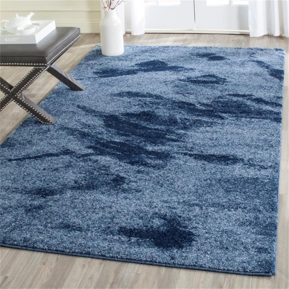 image:imageSAFAVIEH Retro Collection Area Rug 9 x 12 Grey amp Ivory Modern Abstract Design NonShedding amp Easy Care Ideal for High Traffic Areas in Living Room Bedroom RET28918012Light BlueBlue