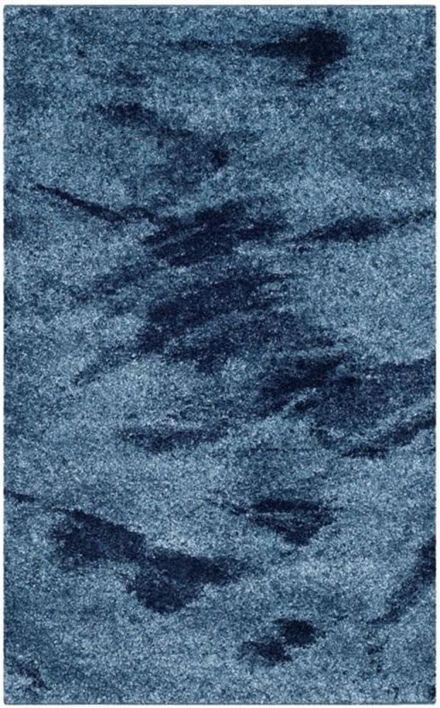 image:imageSAFAVIEH Retro Collection Area Rug 9 x 12 Grey amp Ivory Modern Abstract Design NonShedding amp Easy Care Ideal for High Traffic Areas in Living Room Bedroom RET28918012Light BlueBlue