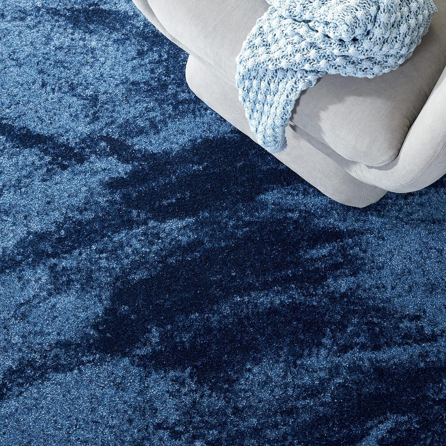image:imageSAFAVIEH Retro Collection Area Rug 9 x 12 Grey amp Ivory Modern Abstract Design NonShedding amp Easy Care Ideal for High Traffic Areas in Living Room Bedroom RET28918012Light BlueBlue