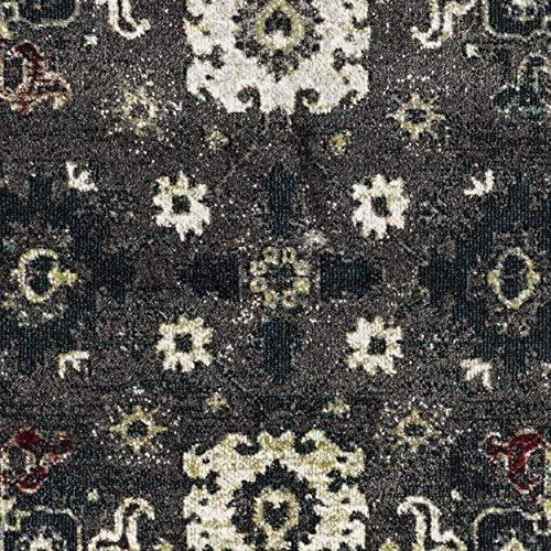 image:imageSAFAVIEH Vintage Hamadan Collection Area Rug 10 Square Taupe Traditional Persian Design NonShedding amp Easy to Clean Ideal for Living Room Bedroom Dining Space VTH214TDark GreyIvory