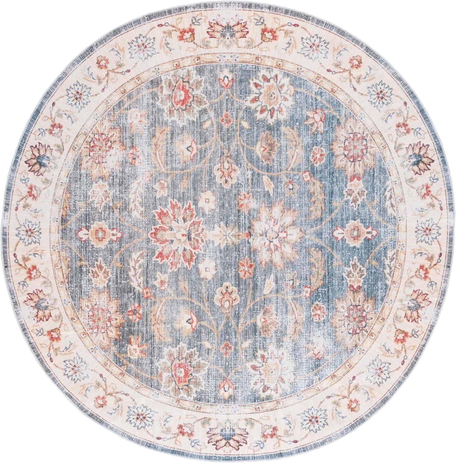image:imageSAFAVIEH Washable Rug Arizona Collection 5 x 8 Green amp Beige Slip Resistant amp Easy to Clean Ideal for Living Room Bedroom Home Office Dining Space ARZ112YGreenBeige