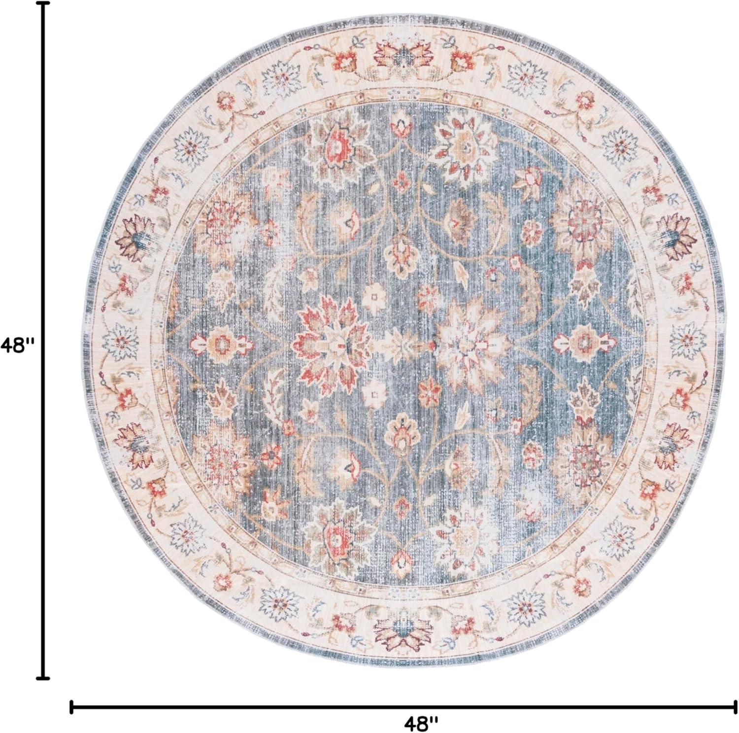 image:imageSAFAVIEH Washable Rug Arizona Collection 5 x 8 Green amp Beige Slip Resistant amp Easy to Clean Ideal for Living Room Bedroom Home Office Dining Space ARZ112YGreenBeige
