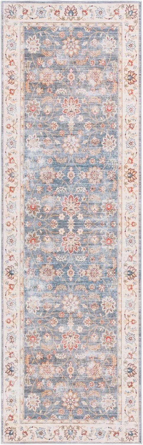 image:imageSAFAVIEH Washable Rug Arizona Collection 5 x 8 Green amp Beige Slip Resistant amp Easy to Clean Ideal for Living Room Bedroom Home Office Dining Space ARZ112YGreenBeige