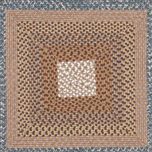 image:imageSAFAVIEH Washable Rug Outdoor Braided Collection 8 x 10 Brown amp Multi Handmade amp Reversible NonShedding amp Easy to Clean Ideal for Patio Backyard Mudroom BRD313ABrownMulti
