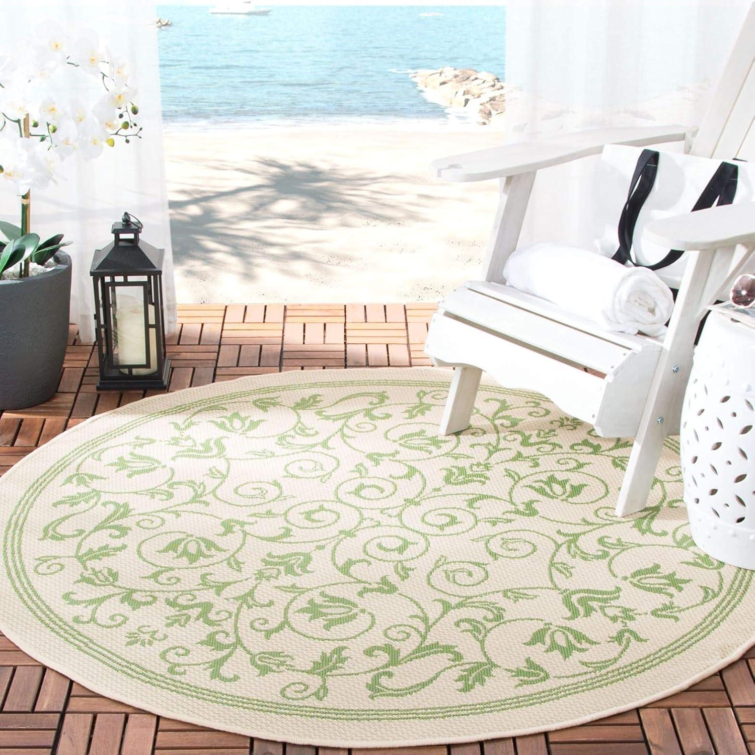 image:imageSAFAVIEH Washable Rug Outdoor Courtyard Collection 4 x 57 Terracotta amp Natural NonShedding amp Easy Cleaning Ideal for Patio Backyard Mudroom CY20983202TerracottaNatural