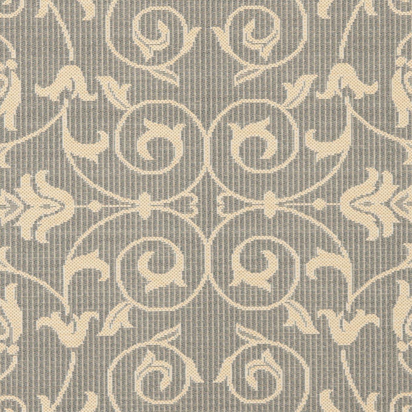 image:imageSAFAVIEH Washable Rug Outdoor Courtyard Collection 4 x 57 Terracotta amp Natural NonShedding amp Easy Cleaning Ideal for Patio Backyard Mudroom CY20983202GreyNatural