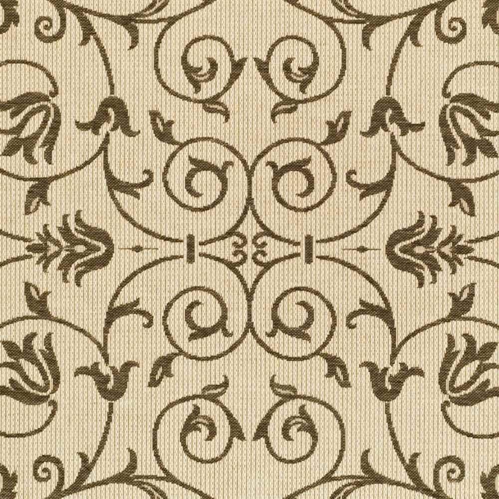 image:imageSAFAVIEH Washable Rug Outdoor Courtyard Collection 4 x 57 Terracotta amp Natural NonShedding amp Easy Cleaning Ideal for Patio Backyard Mudroom CY20983202NaturalBrown