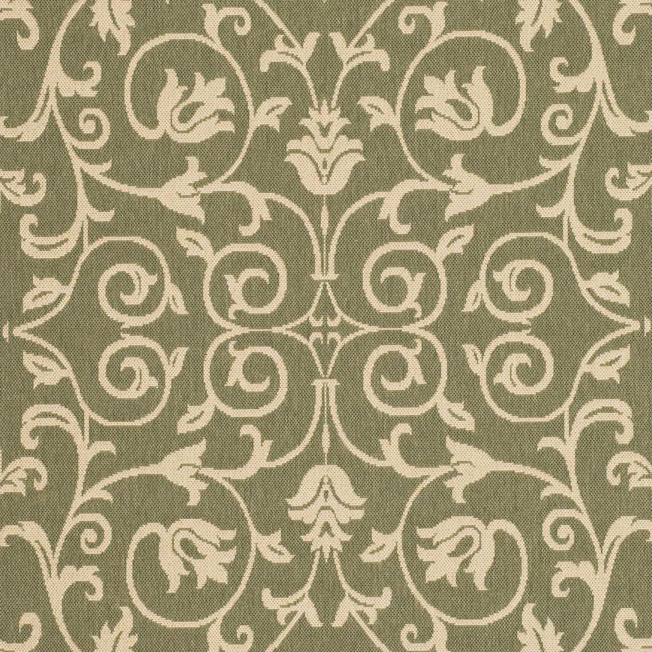 image:imageSAFAVIEH Washable Rug Outdoor Courtyard Collection 4 x 57 Terracotta amp Natural NonShedding amp Easy Cleaning Ideal for Patio Backyard Mudroom CY20983202OliveNatural