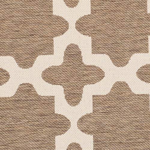 image:imageSAFAVIEH Washable Rug Outdoor Courtyard Collection 67 x 96 Green amp Beige NonShedding amp Easy Cleaning Ideal for Patio Backyard Mudroom CY6913244BrownBone