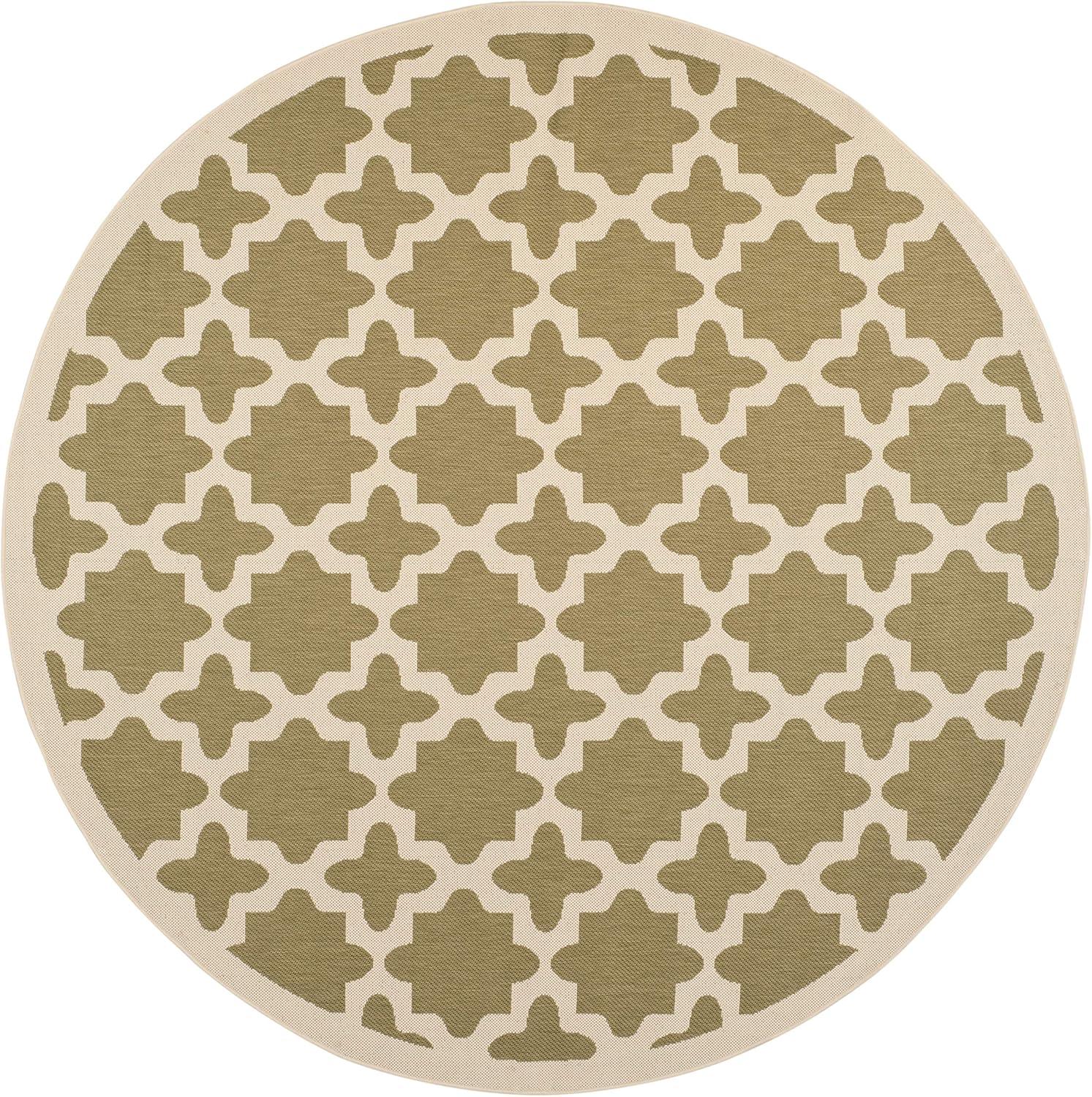 image:imageSAFAVIEH Washable Rug Outdoor Courtyard Collection 67 x 96 Green amp Beige NonShedding amp Easy Cleaning Ideal for Patio Backyard Mudroom CY6913244GreenBeige