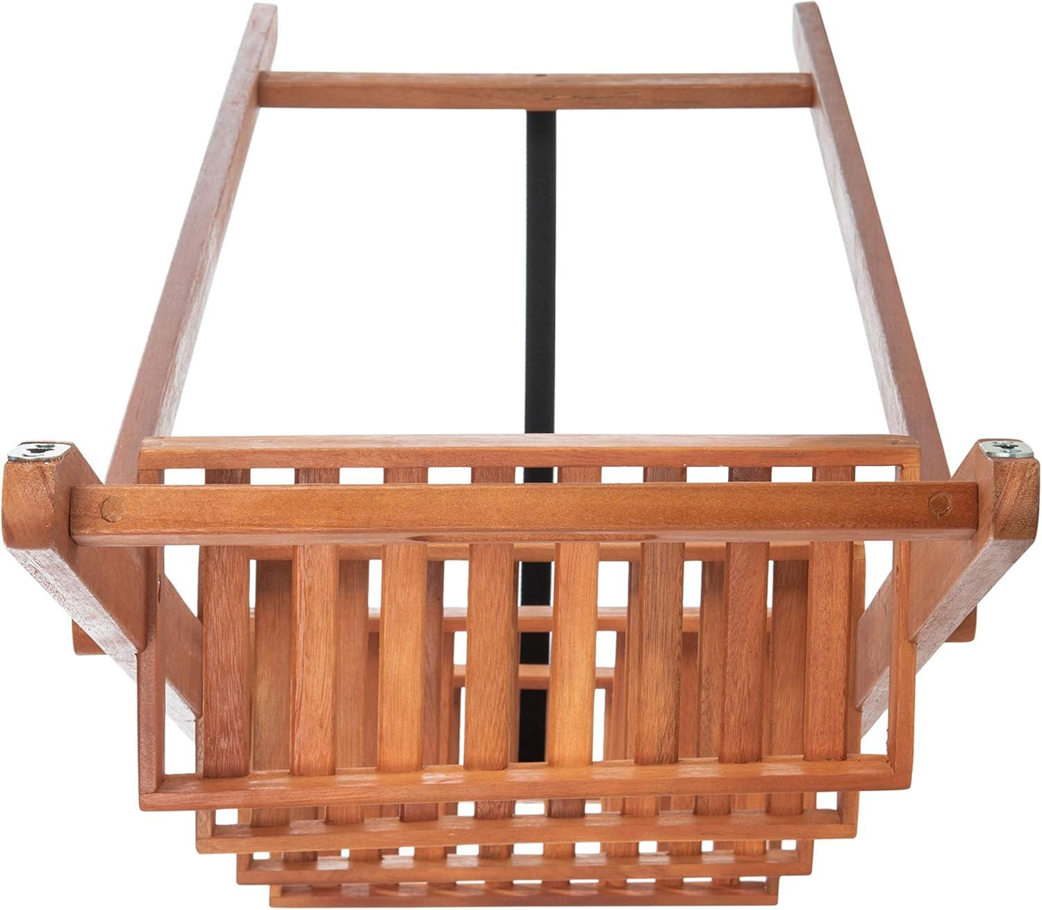 image:imageSafavieh Outdoor Collection Grenton Natural Brown 4Tier Shelf
