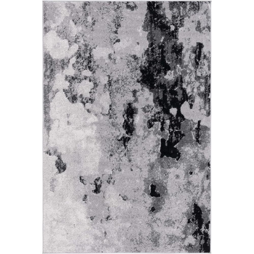 image:imageSAFAVIEH Area Rug 8x10 Adirondack Collection Large Grey amp Yellow Modern Abstract Design NonShedding amp Easy Cleaning Ideal for Living Room Bedroom Office Dining Space ADR134HGreyBlack