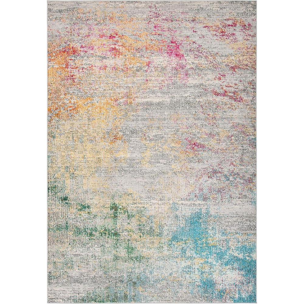 image:imageSAFAVIEH Area Rug 8x10 Madison Collection Large Blue amp Grey Modern Boho Abstract Design NonShedding amp Easy Cleaning Ideal for Living Room Bedroom Office Dining Space MAD440MGreyGold