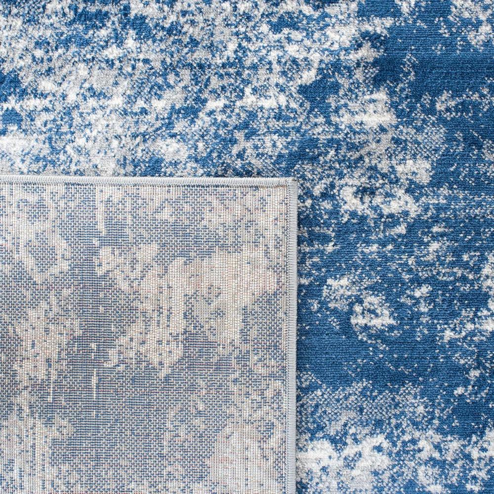 image:imageSAFAVIEH Brentwood Collection Area Rug 9 x 12 Grey amp Ivory Modern Abstract Design NonShedding amp Easy Care Ideal for High Traffic Areas in Living Room Bedroom BNT822HGreyNavy
