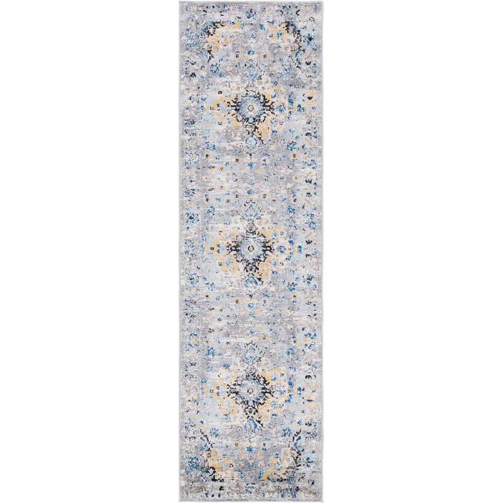 image:imageSAFAVIEH Madison Collection Area Rug 53 x 76 Teal amp Fuchsia Boho Chic Medallion Design NonShedding amp Easy Care Ideal for High Traffic Areas in Living Room Bedroom MAD154LGreyGold