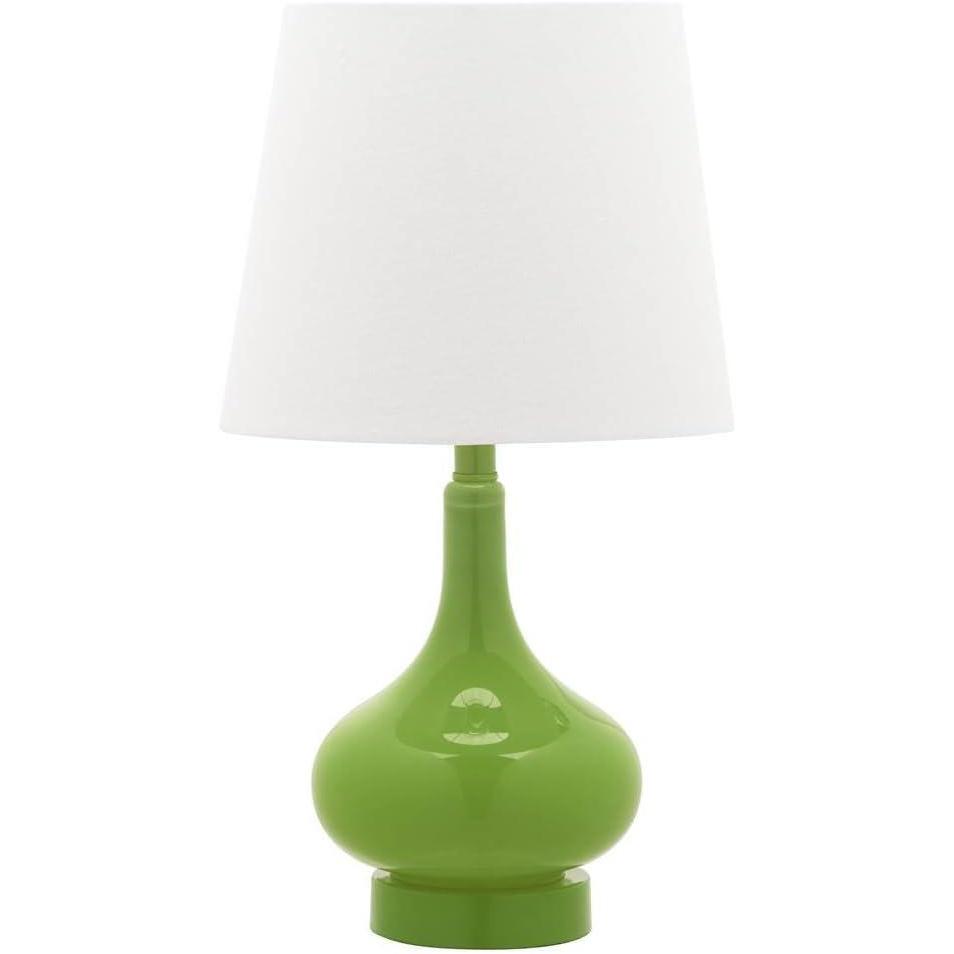 image:imageSafavieh Kids Lighting Collection Amy Orange Gourd 18inch Bedroom Living Room Home Office Desk Nightstand Table Lamp LED Bulb IncludedGreen