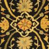 SAFAVIEH Antiquity Collection Area Rug – 5′ x 8′, Ivory, Handmade Traditional Oriental Wool, Ideal for High Traffic Areas in Living Room, Bedroom (AT14A)(Black)
