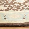 SAFAVIEH Antiquity Collection Area Rug – 5′ x 8′, Ivory, Handmade Traditional Oriental Wool, Ideal for High Traffic Areas in Living Room, Bedroom (AT14A)(Brown/Green)