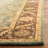 SAFAVIEH Antiquity Collection Area Rug – 5′ x 8′, Ivory, Handmade Traditional Oriental Wool, Ideal for High Traffic Areas in Living Room, Bedroom (AT14A)(Green/Brown)