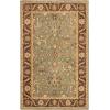 SAFAVIEH Antiquity Collection Area Rug – 5′ x 8′, Ivory, Handmade Traditional Oriental Wool, Ideal for High Traffic Areas in Living Room, Bedroom (AT14A)(Green/Brown)