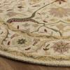 SAFAVIEH Antiquity Collection Area Rug – 5′ x 8′, Ivory, Handmade Traditional Oriental Wool, Ideal for High Traffic Areas in Living Room, Bedroom (AT14A)(Ivory)