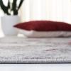 SAFAVIEH Area Rug 8×10 – Adirondack Collection – Large – Grey & Yellow, Modern Abstract Design, Non-Shedding & Easy Cleaning, Ideal for Living Room, Bedroom, Office, Dining Space (ADR134H)(Red/Grey)