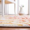 SAFAVIEH Area Rug 8×10 – Adirondack Collection – Large – Navy & Silver, Floral Glam Damask Design, Non-Shedding & Easy Cleaning, Ideal for Living Room, Bedroom, Office, Dining Space (ADR114N)(Grey/Gold)