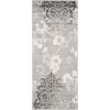 SAFAVIEH Area Rug 8×10 – Adirondack Collection – Large – Navy & Silver, Floral Glam Damask Design, Non-Shedding & Easy Cleaning, Ideal for Living Room, Bedroom, Office, Dining Space (ADR114N)(Silver/Ivory)