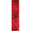 SAFAVIEH Area Rug 8×10 – Adirondack Collection – Large – Navy & Silver, Floral Glam Damask Design, Non-Shedding & Easy Cleaning, Ideal for Living Room, Bedroom, Office, Dining Space (ADR114N)(Red / Black)